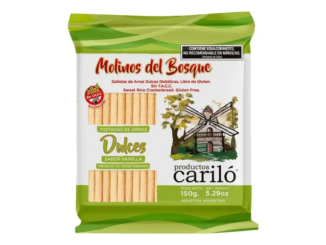 Tostadas de arroz "Carilo" c/ sal