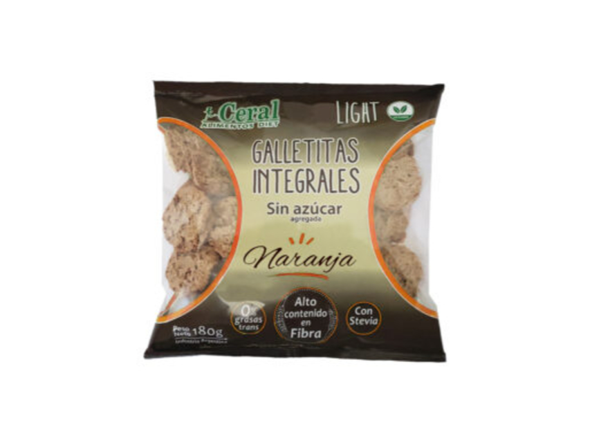 Galletas integrales - Cereal sin azucar