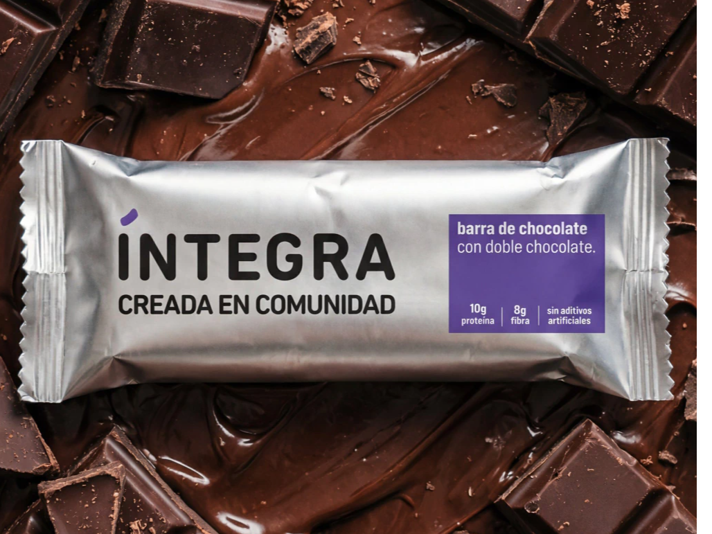 Barrita proteica  Integra (10 g Prot)  Doble Chocolate