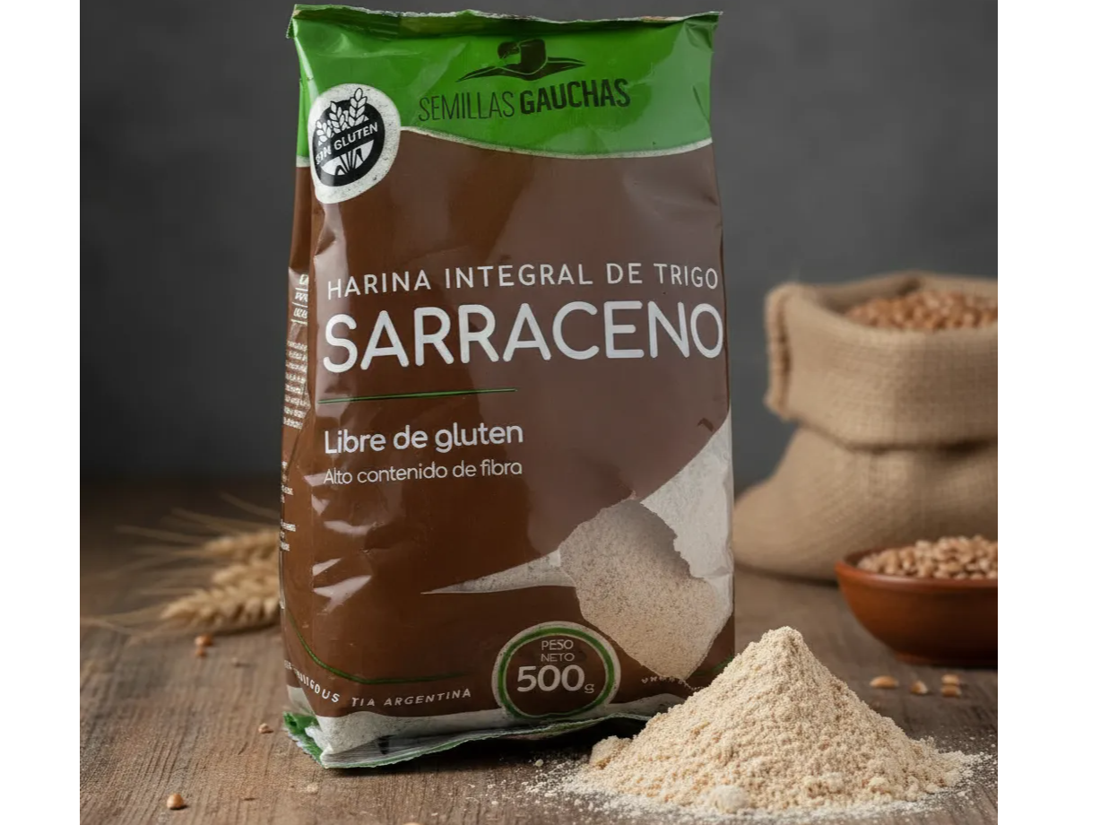Trigo Sarraceno sin TACC  paquete x 500 gr