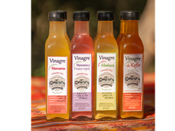Vinagre Vivo sin pasteurizar . "La Verdecita Granja Familiar Agroecologica" x 250 ml
