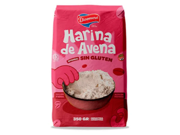 Harina de Avena sin gluten "Dicomere" x 350 gr