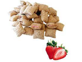 Almohaditas de avena rellenas con frutilla 100 gr