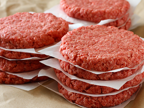 HAMBURGUESA DE CARNE x 495 grs aprox (4 unidades)