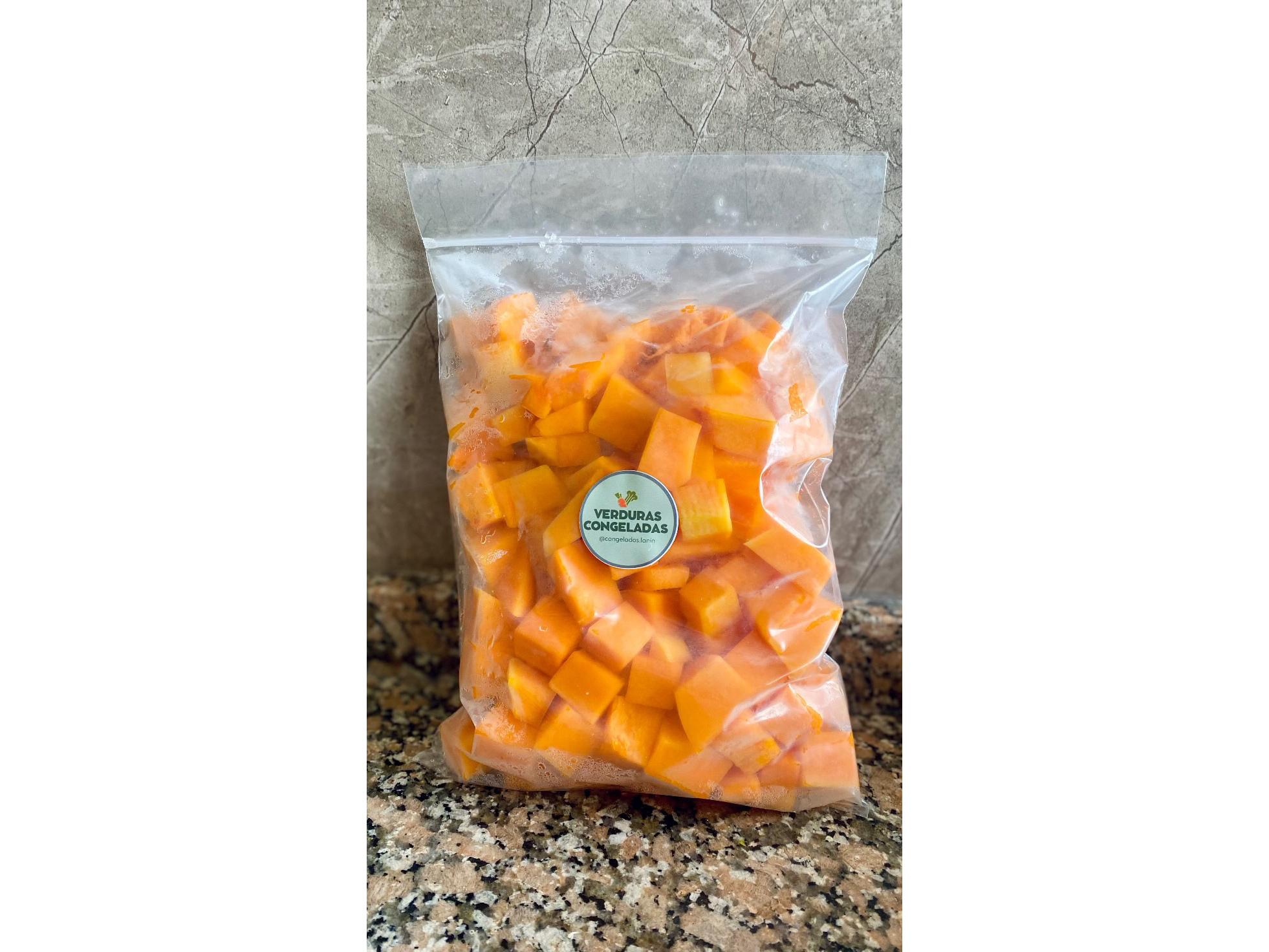 Zapallo en cubos 1KG