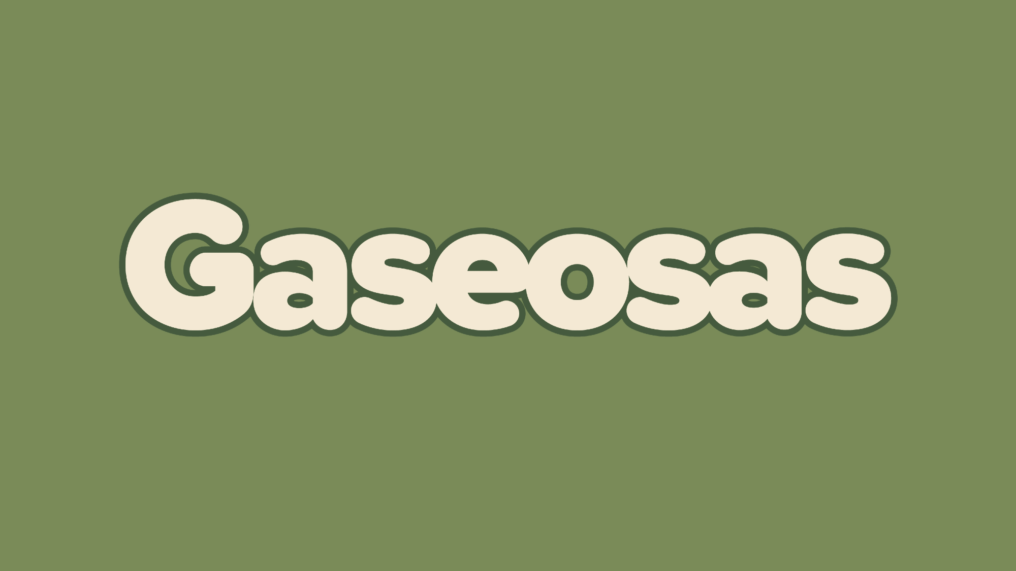 Gaseosas