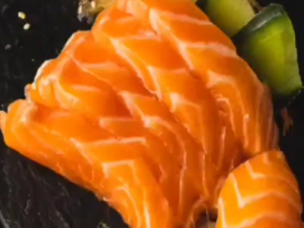 Sashimi×12 Láminas de Salmón