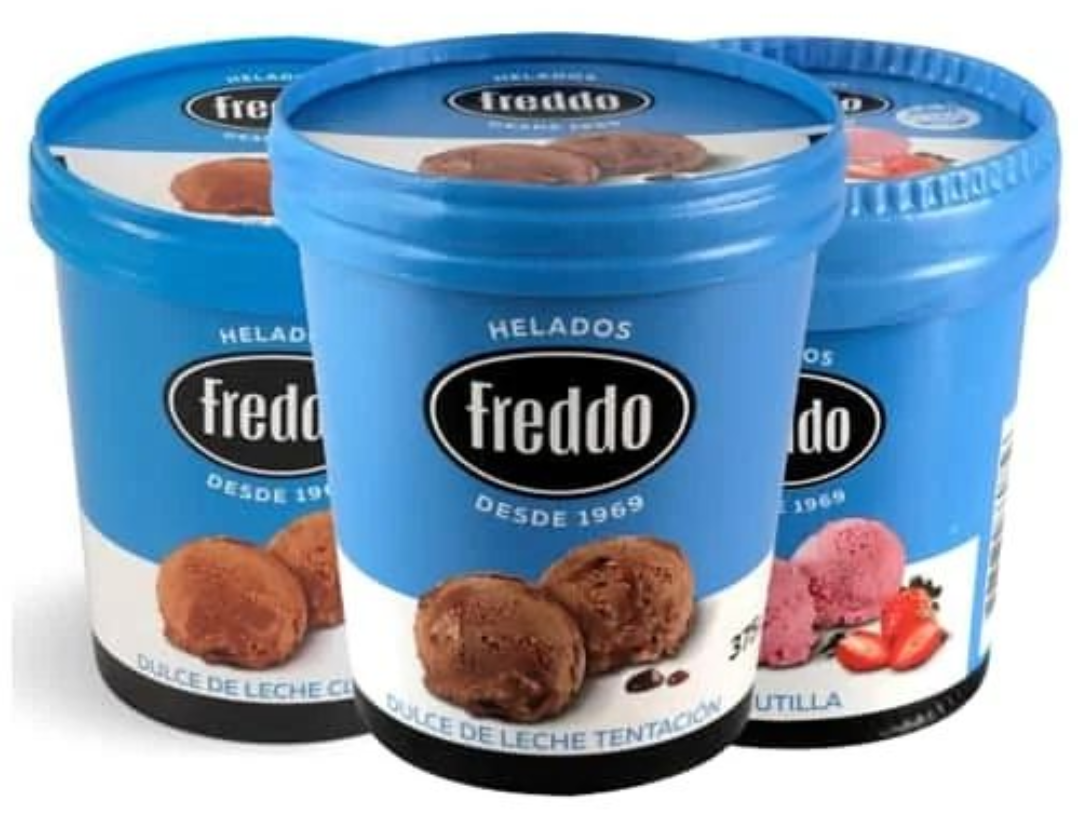 Helado Fredo 90 Grs- Dulce de Leche