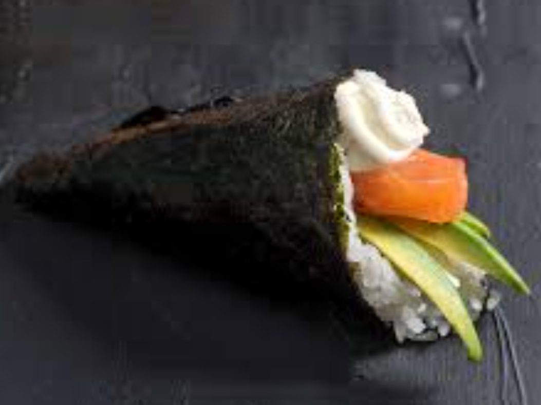 Temaki × 2 Lango, Arroz, Phila y Palta