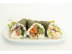 Temaki ×2 Pulpo, Arroz, Phila y Palta