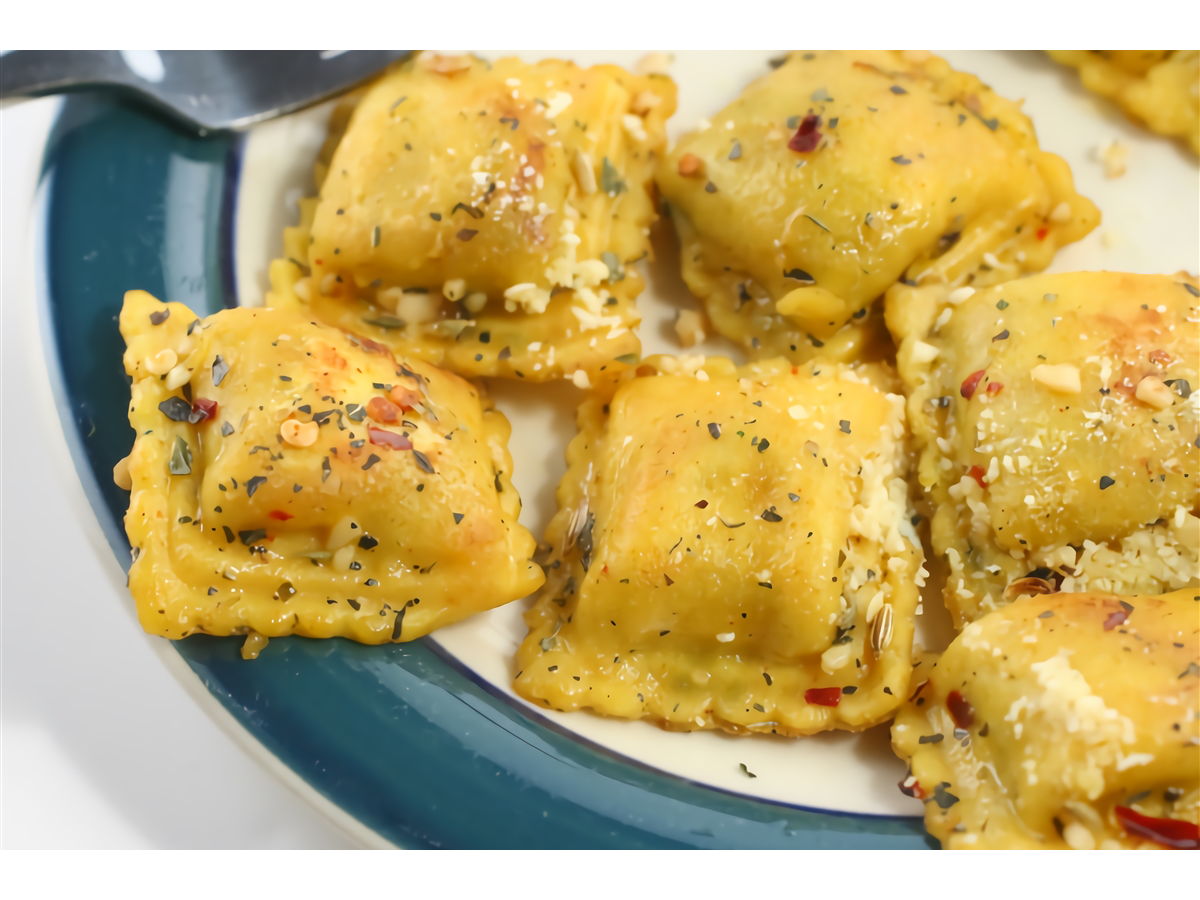 Raviolones  ratatouille