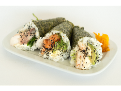 Temaki × 2 Lango, Arroz, Phila y Palta