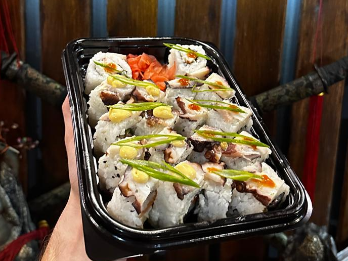 Pulpo & Girgola x 8 pzs.