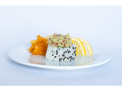 MÉXICO- Salmón y Corona de Guacamole