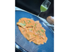 Raviolones con ricota, acelga y jamón