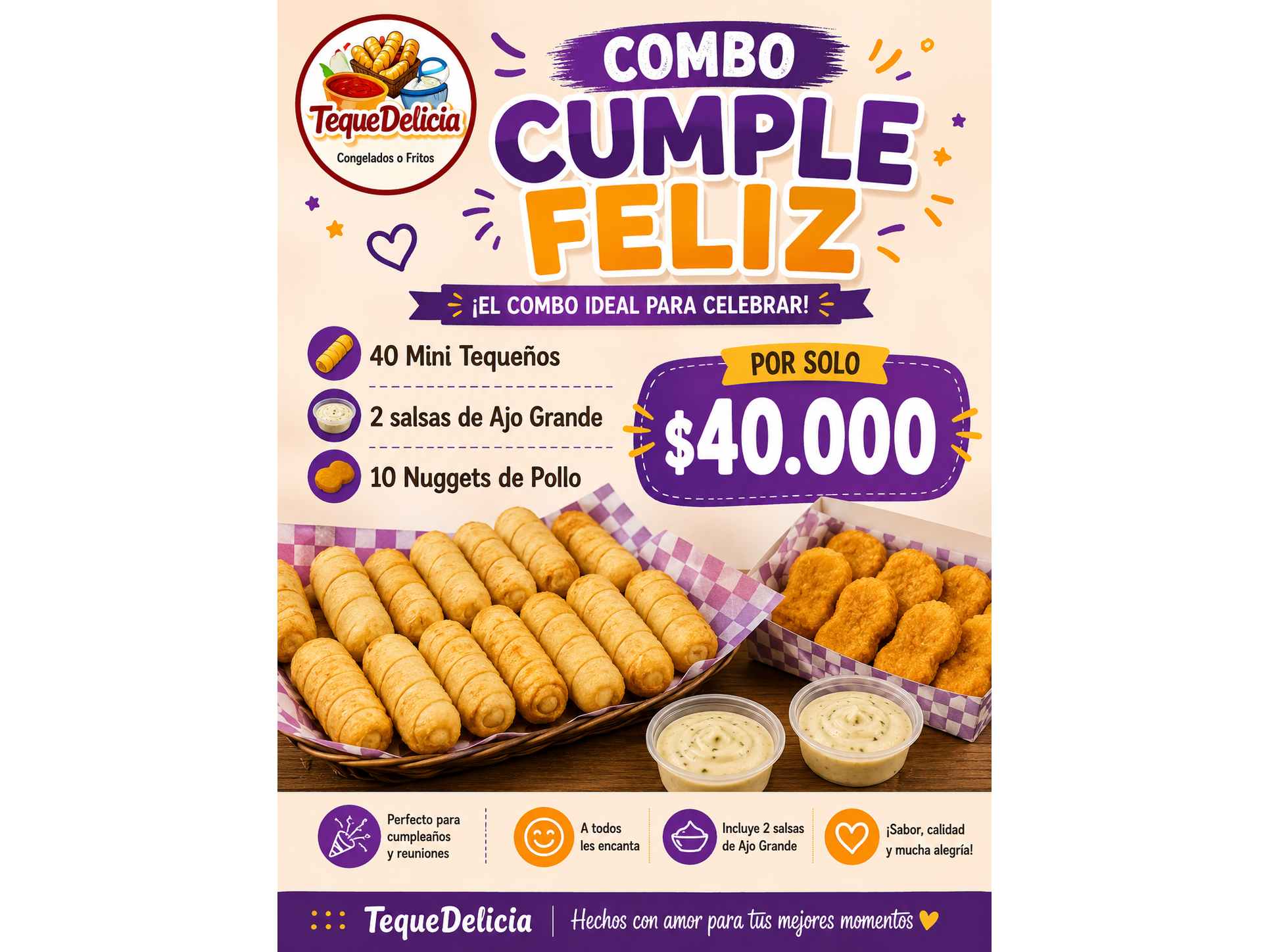 Combo Cumple Feliz