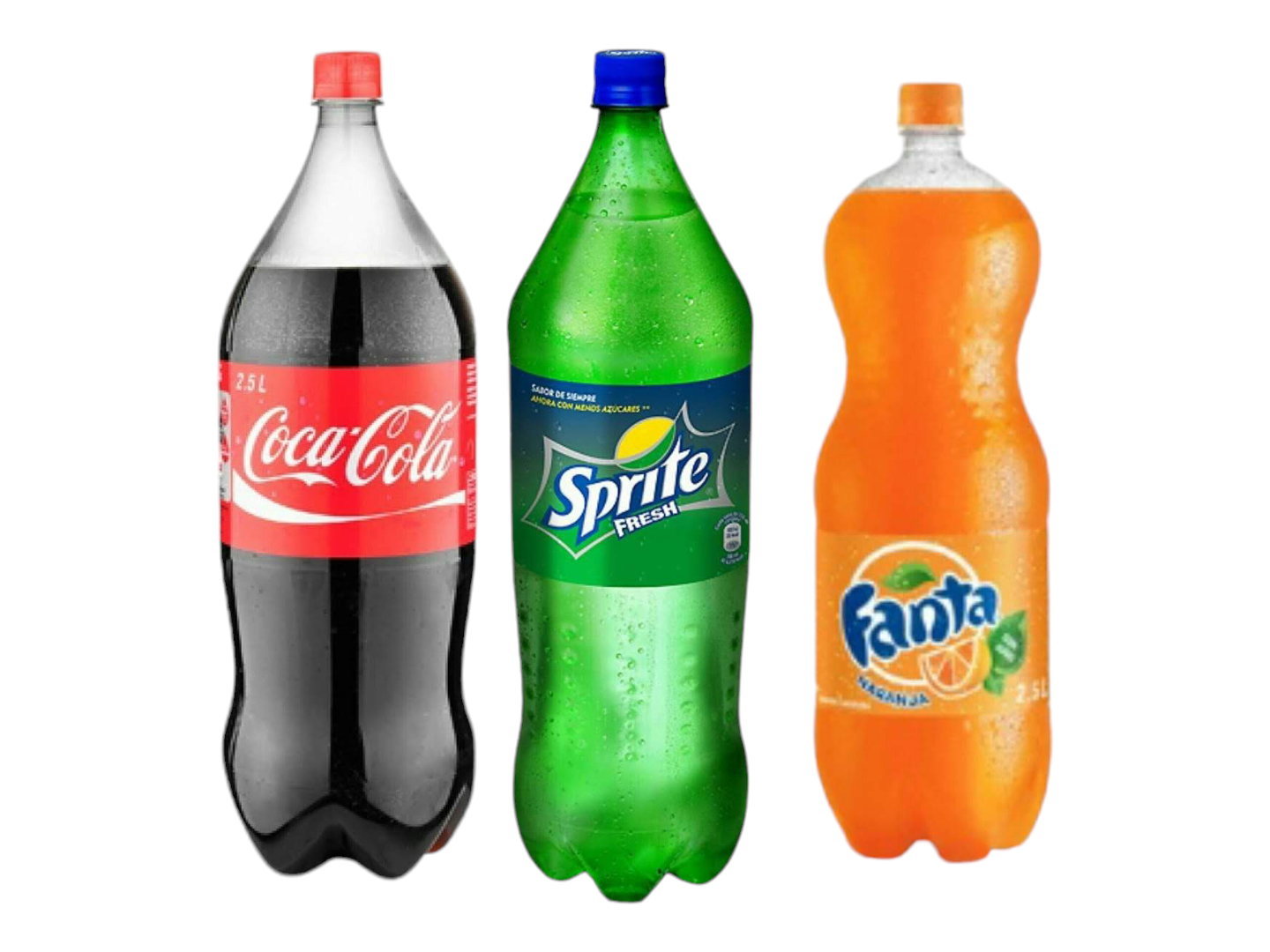 Coca/Sprite/fanta