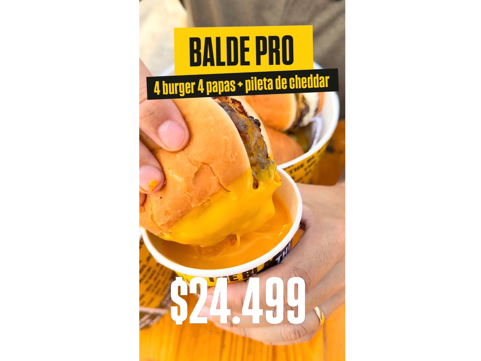 Balde hamburguesero PRO