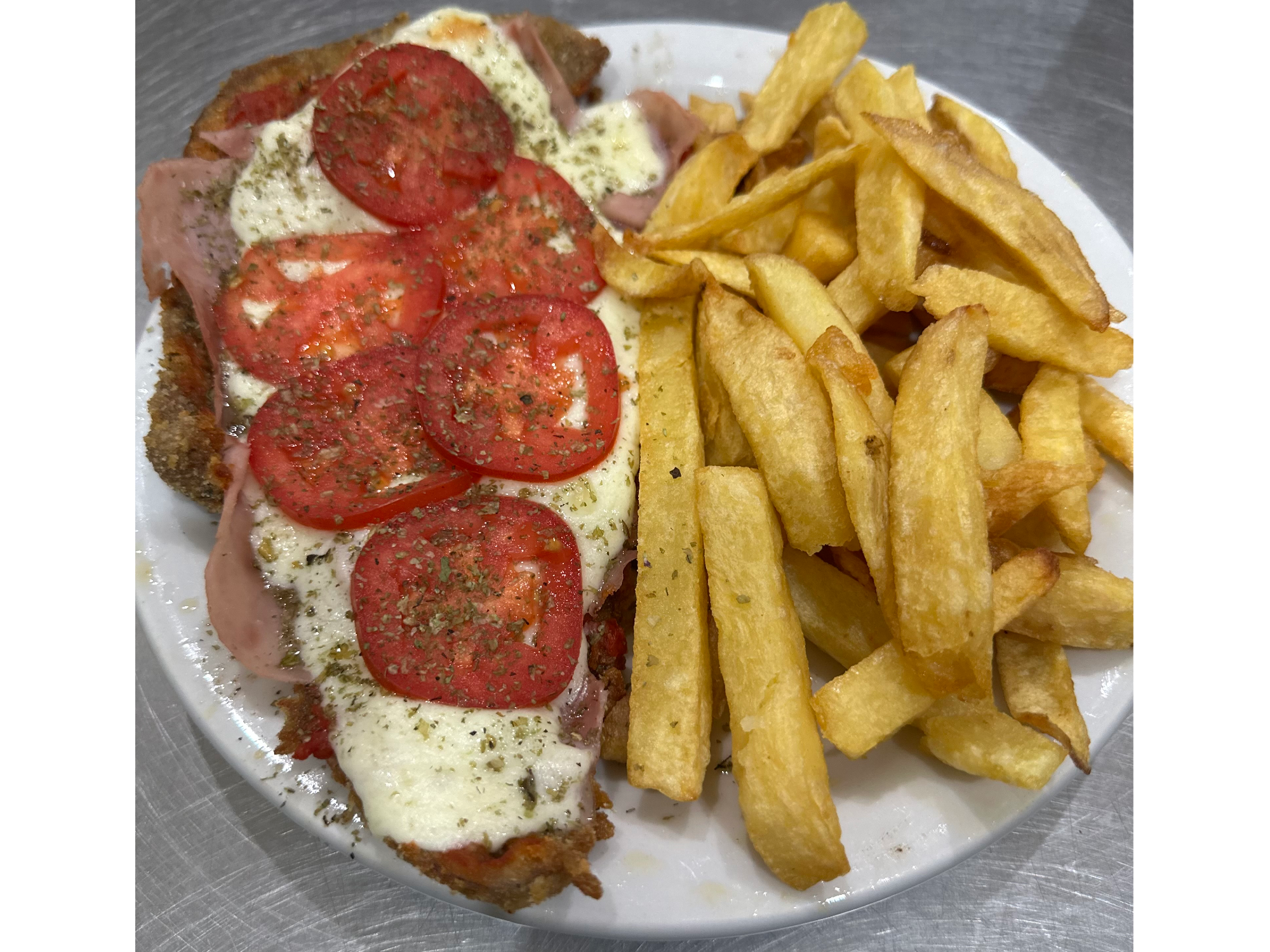 Milanesa napolitana