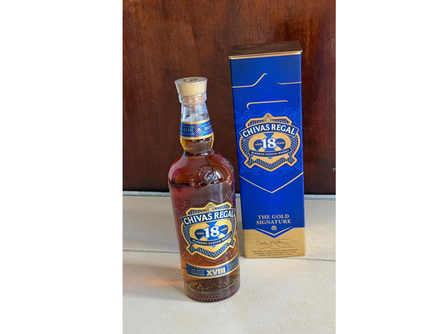 CHIVAS REGAL 18 AÑOS - 750 ML