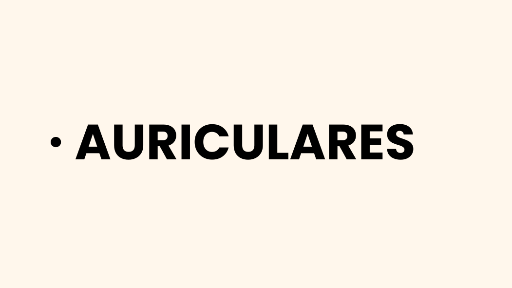 AURICULARES