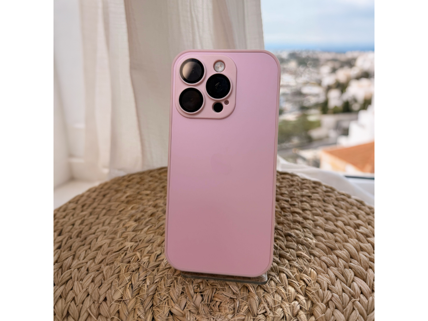 FUNDA RIGIDA ROSA