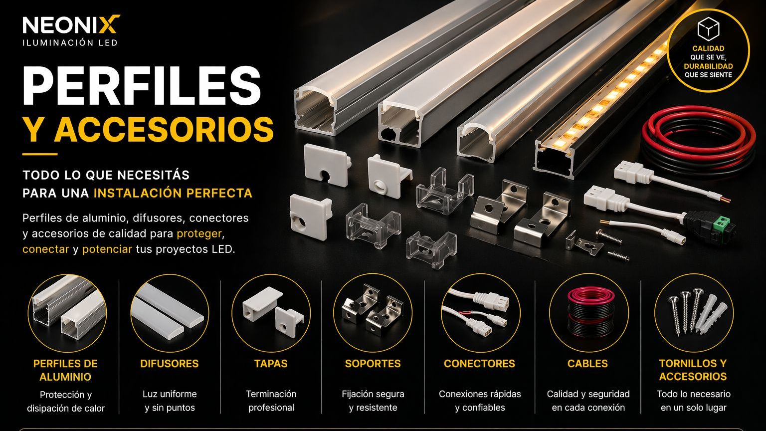 PERFILES Y ACCESORIOS