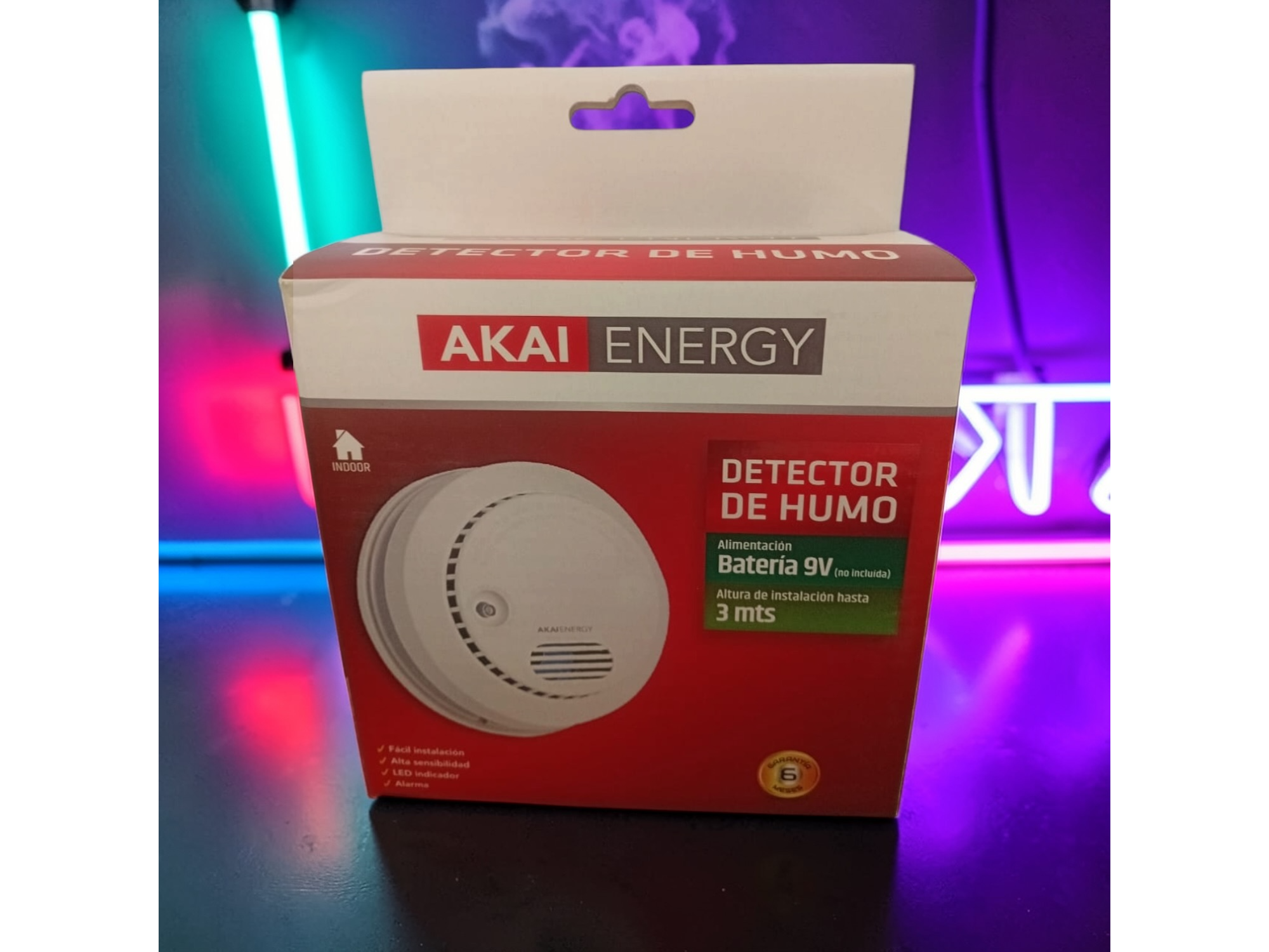 DETECTOR DE HUMO de NEONIX