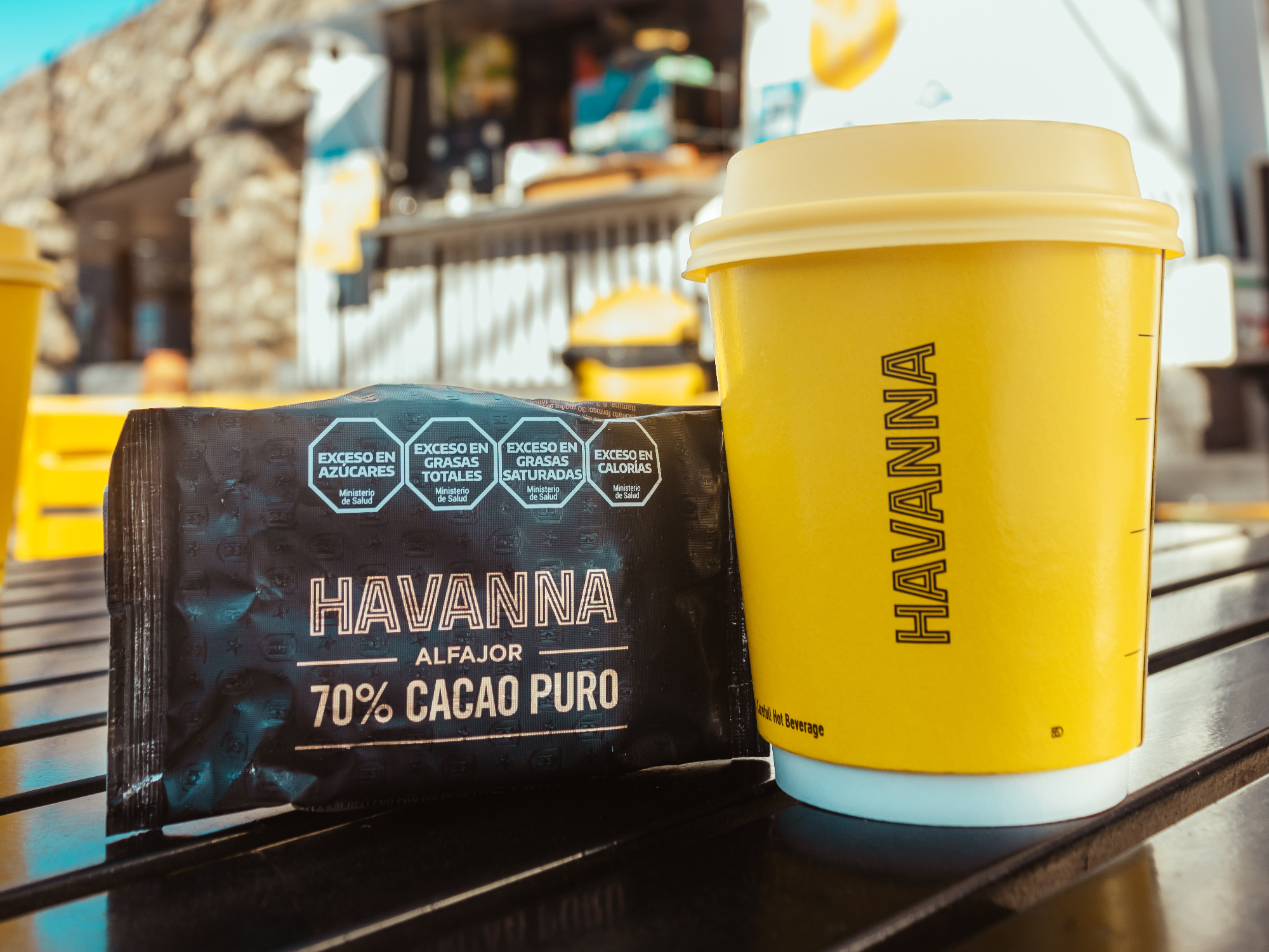 Café corto + Producto Havanna