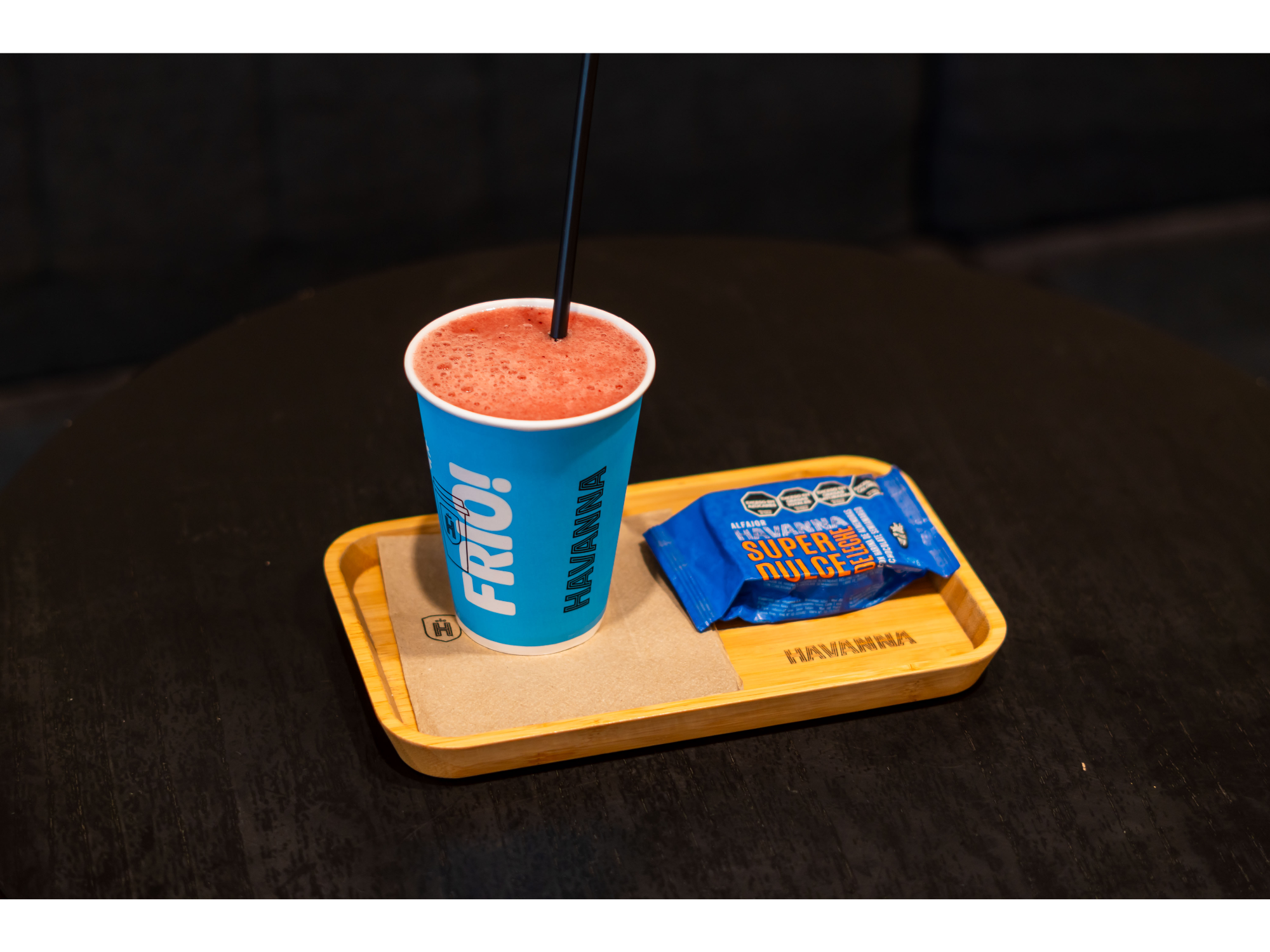 Frappé frutal + Producto