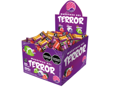 Chicle Open Candy Maestros Del Terror