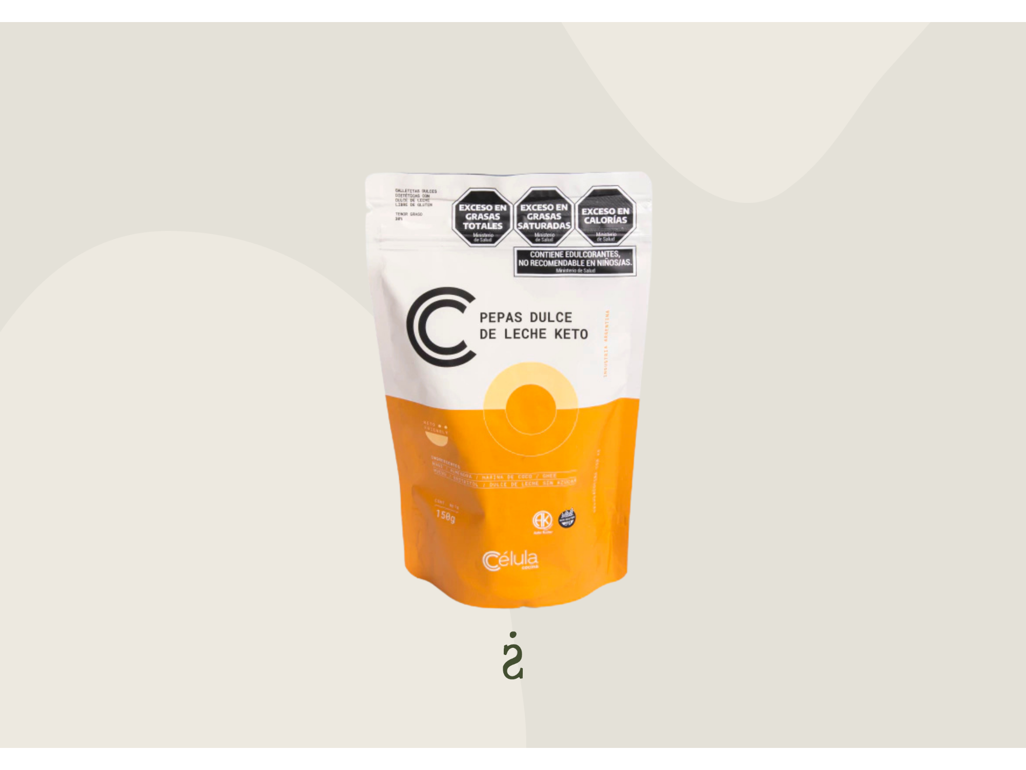 Celula cocina - Pepas keto de dulce de leche