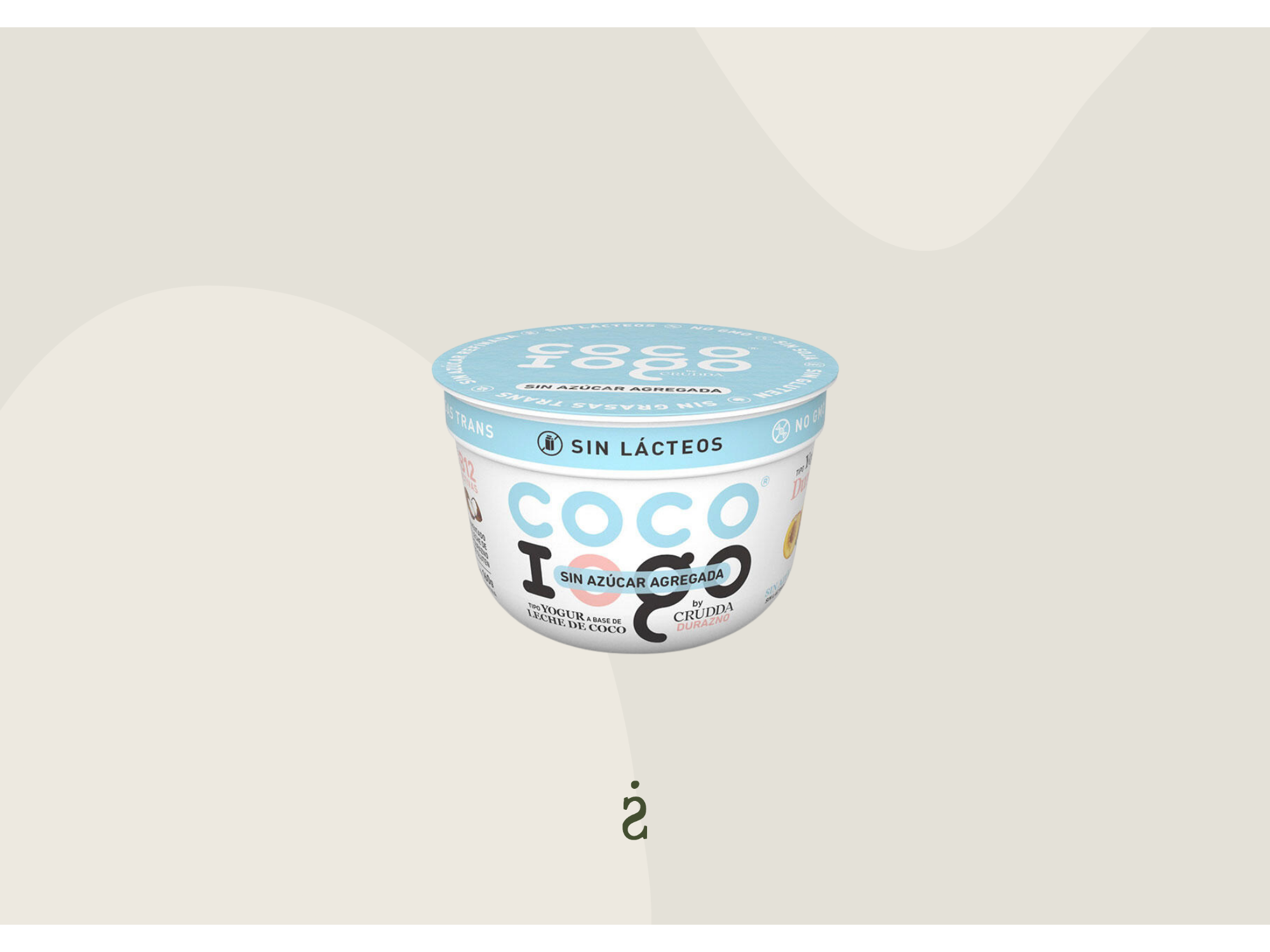 Cocoiogo - Yogurt de coco sabor frutos rojos (160g)