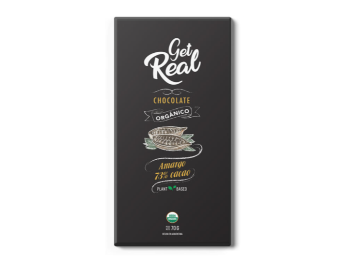 Get real - Chocolate amargo 73%