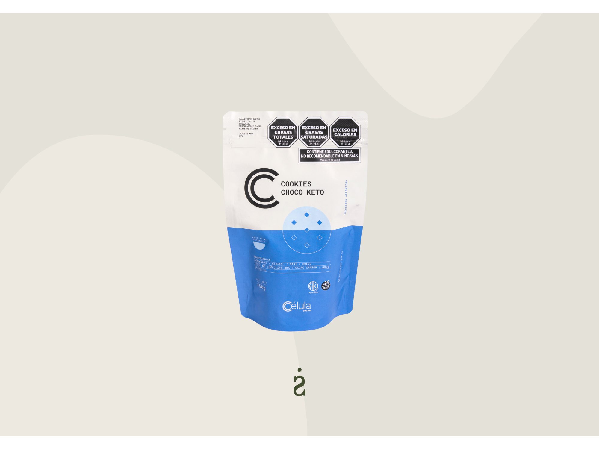 Celula cocina - Cookies keto choco chips