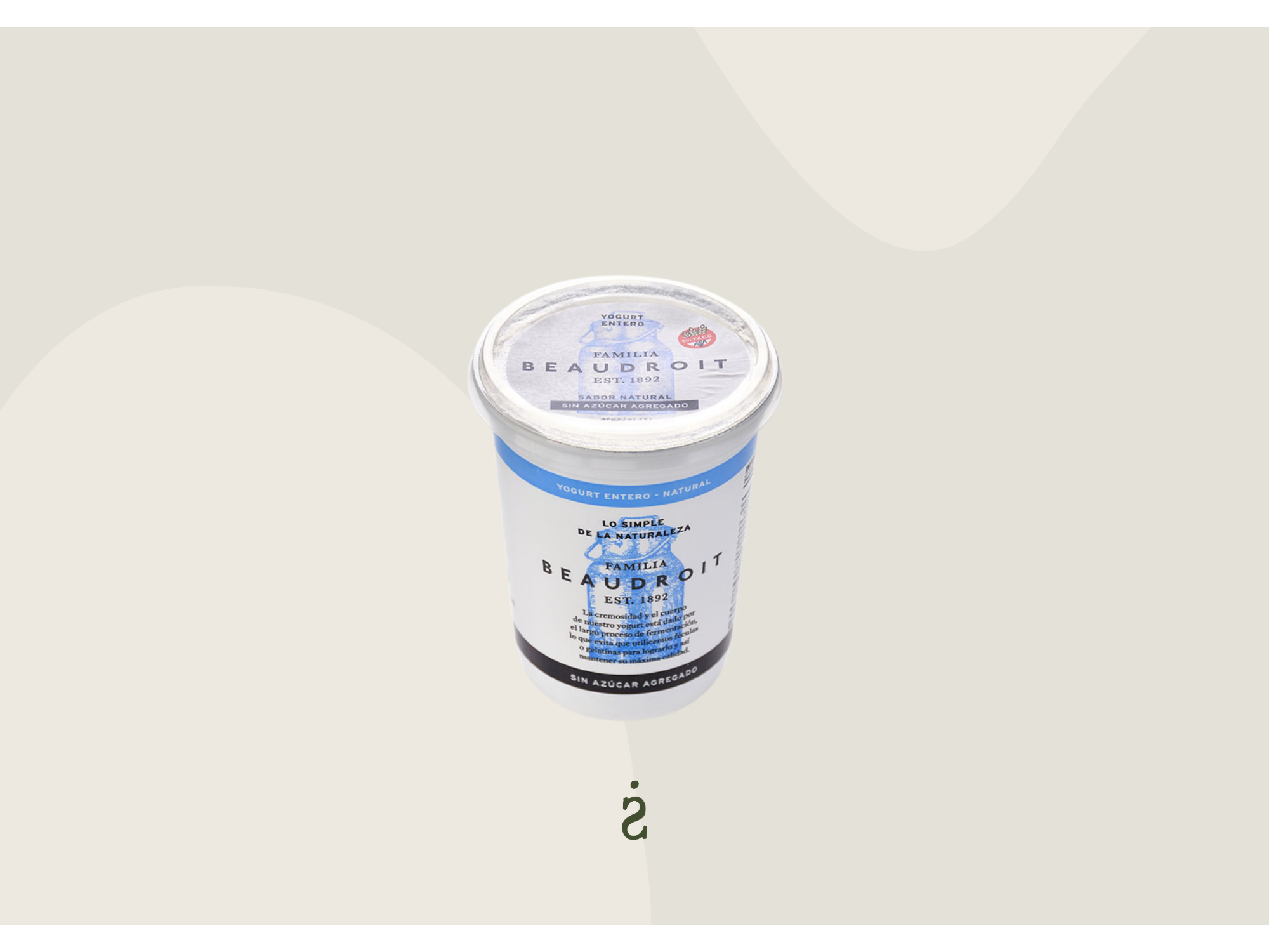 Beaudroit - Yogurt entero natural (400g)