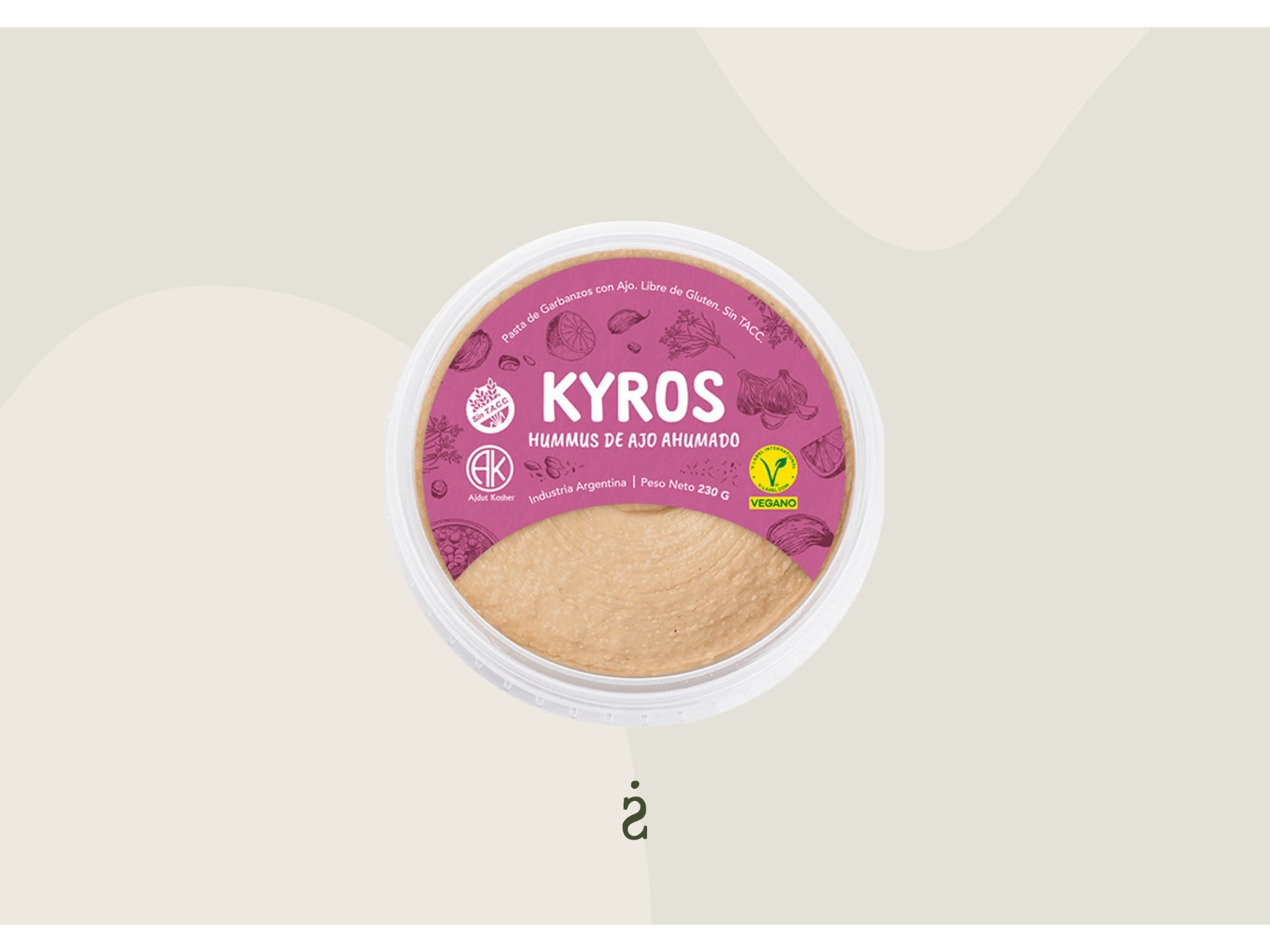 Kyros - Hummus de ajo ahumado