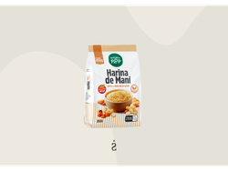 Natural pop - Harina de mani (450g)