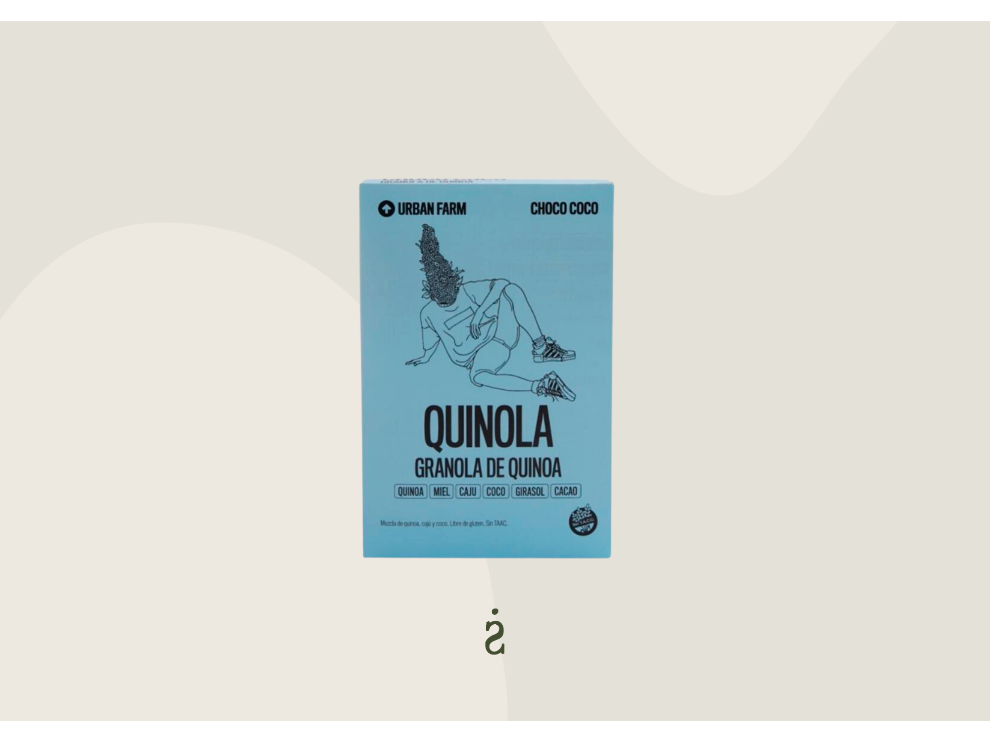 Urban farm - Granola de quinoa, chocolate y coco (240g)