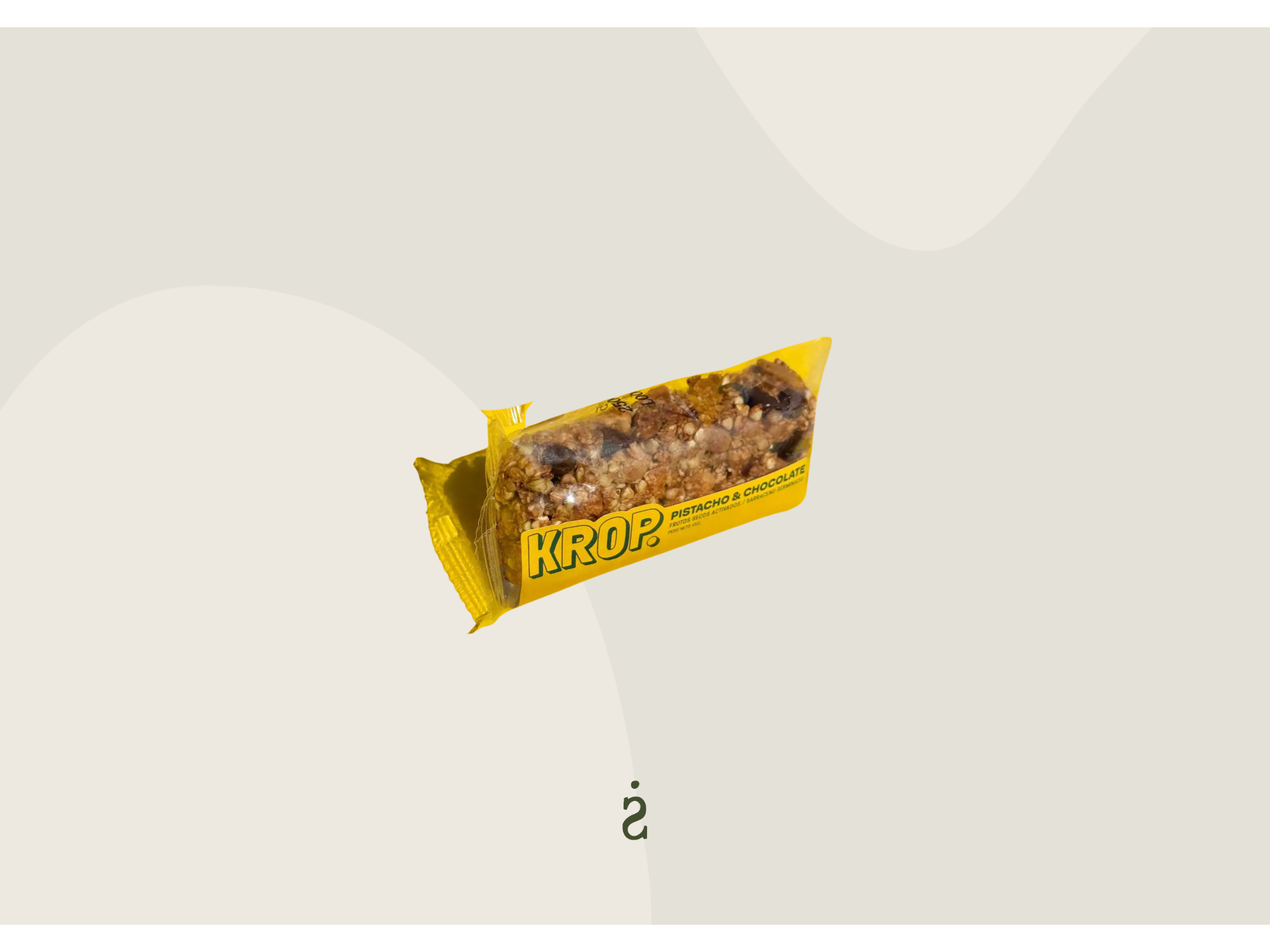 Krop - Barritas sabor pistacho & chocolate