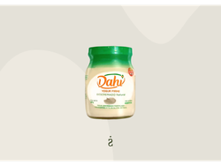 Dahi - Yogurt descremado natural sin azucar (190g)