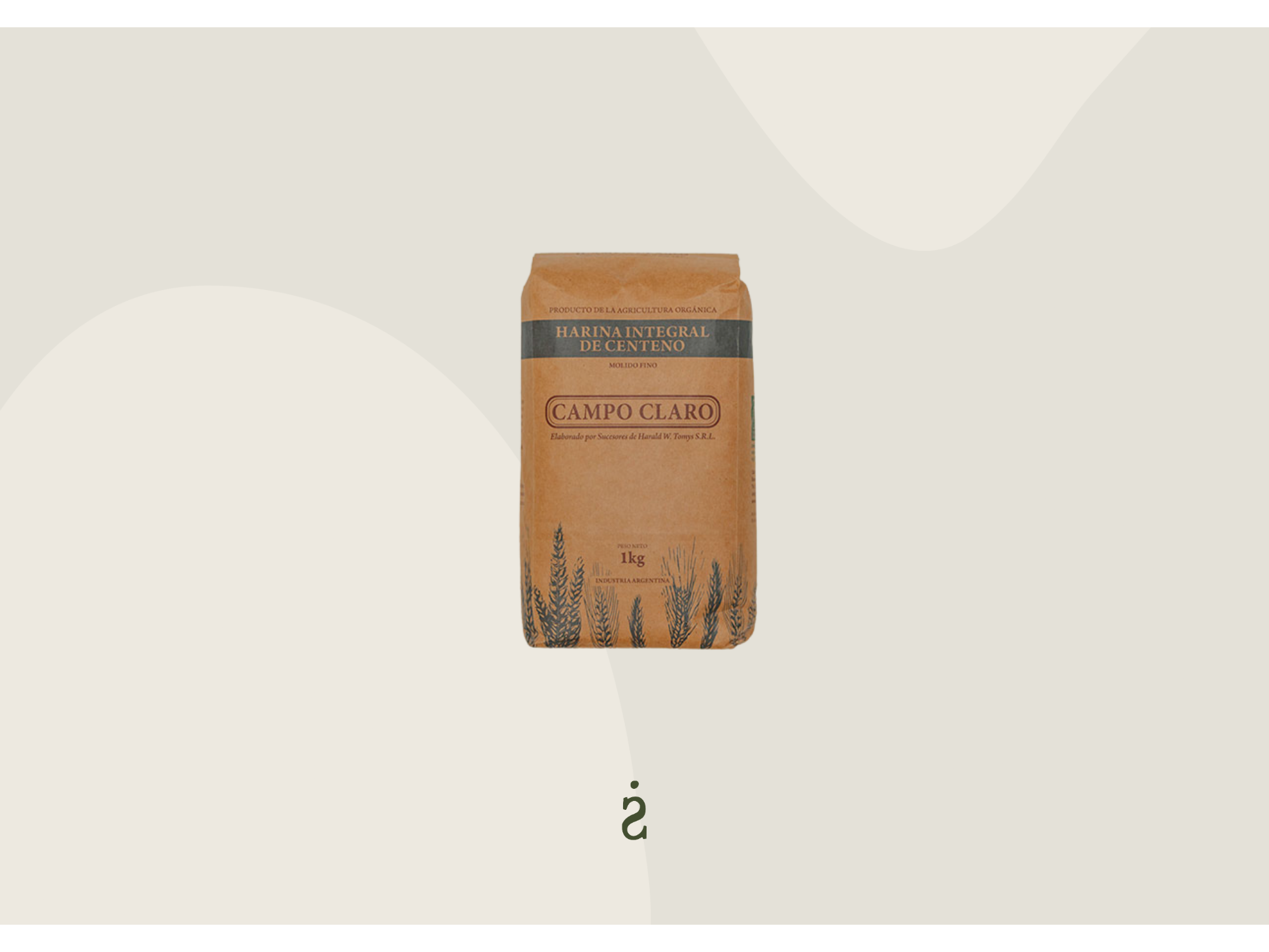 Campo claro - Harina de centeno integral (1kg)