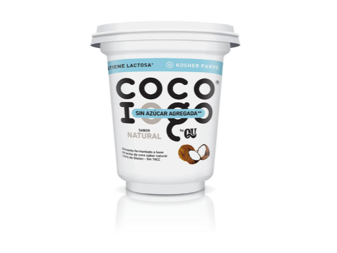 Qu - Yogurt a base de coco natural (320g)