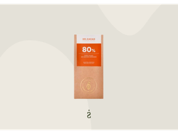 Dr cacao - Chocolate amargo 80% cacao sin azucar