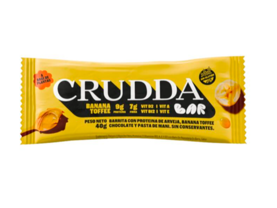 Crudda - Barra proteica banana toffee