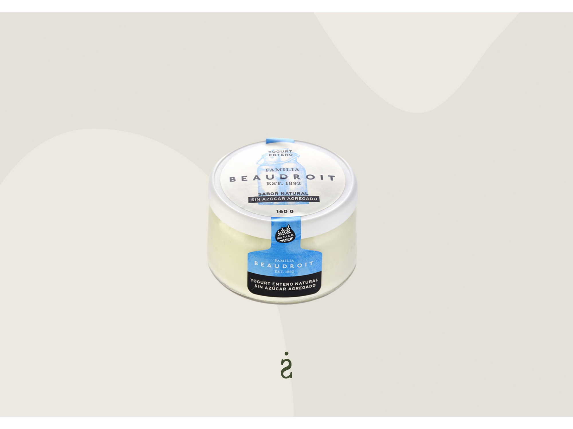 Beaudroit - Yogurt entero natural (160g)