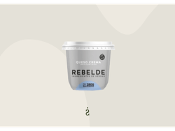 Rebelde - Queso crema entero