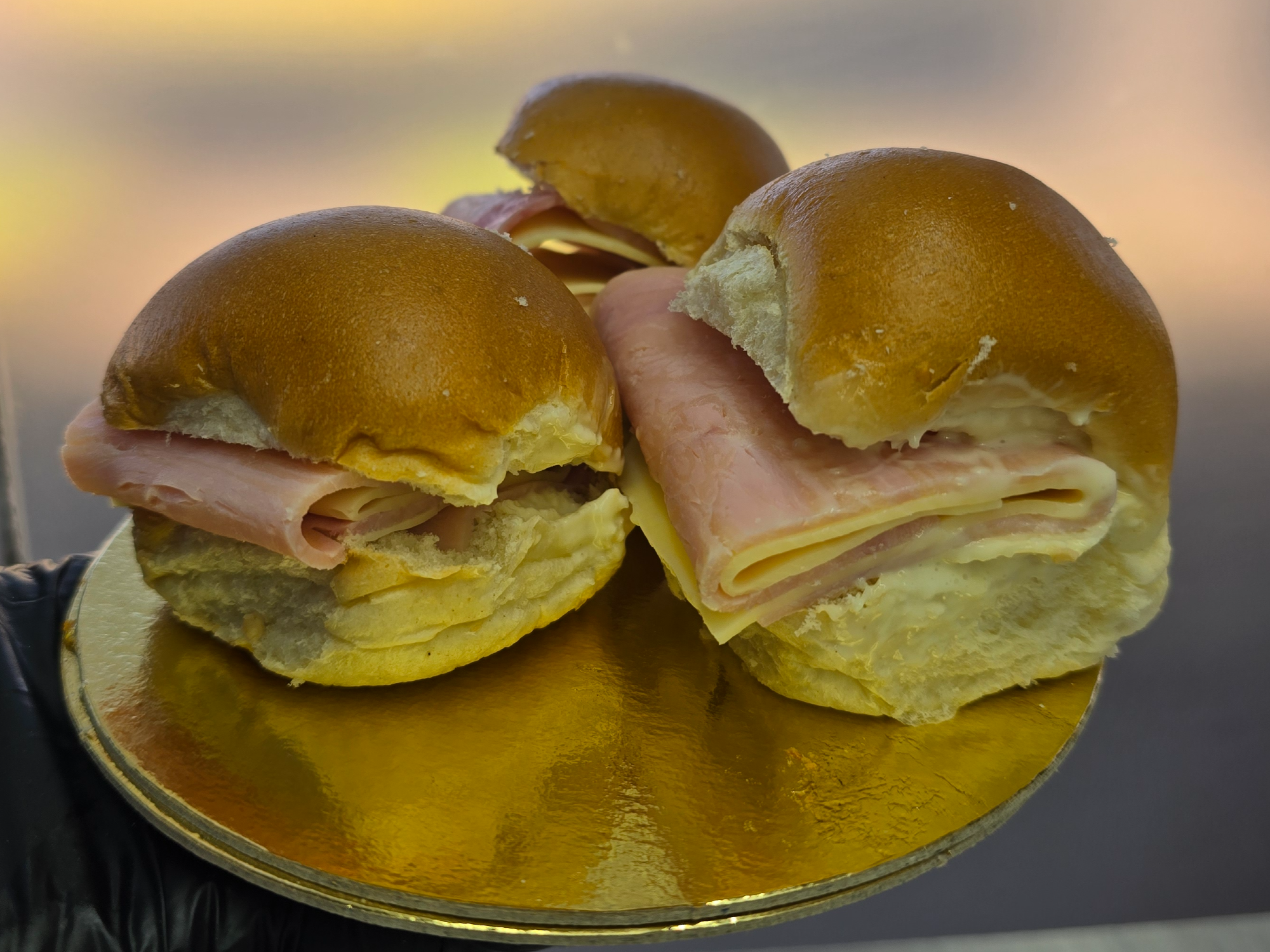 Chips de jamón y queso