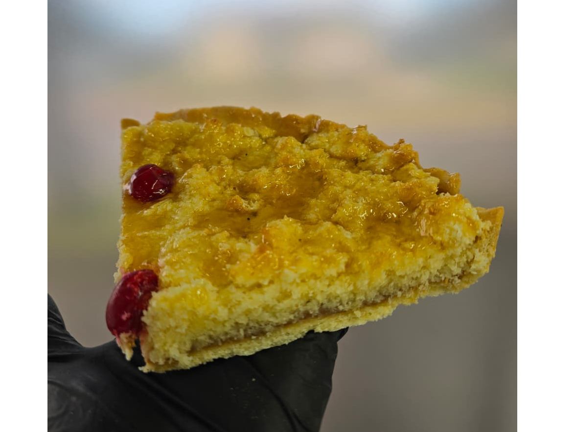 Porción Tarta de coco y dulce de leche