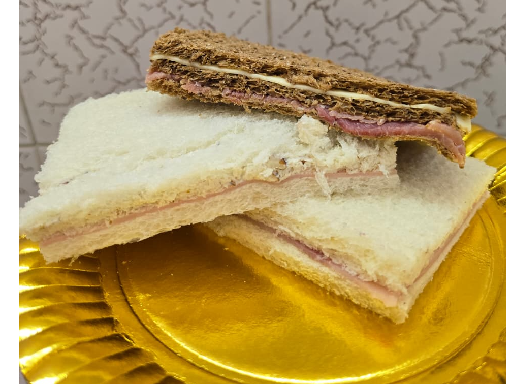 Miga: Jamón, Tomate y huevo